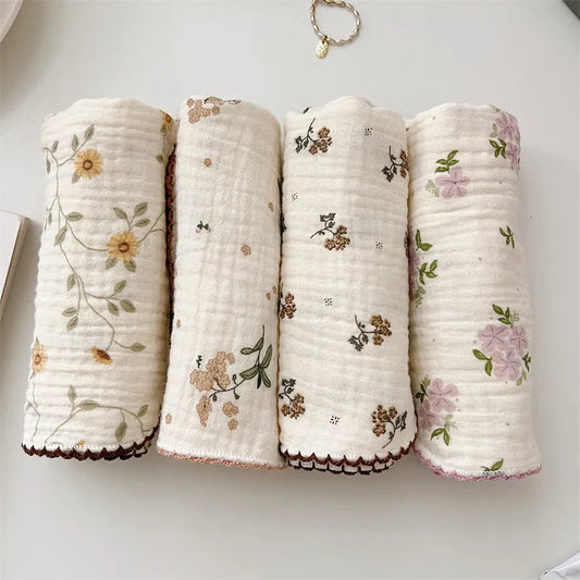 Baby Cotton Muslin Washcloths