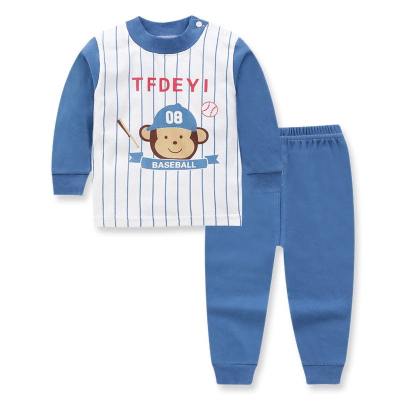 Baseball Jersey 2-piece Organic Cotton Set - CONSOMNIO