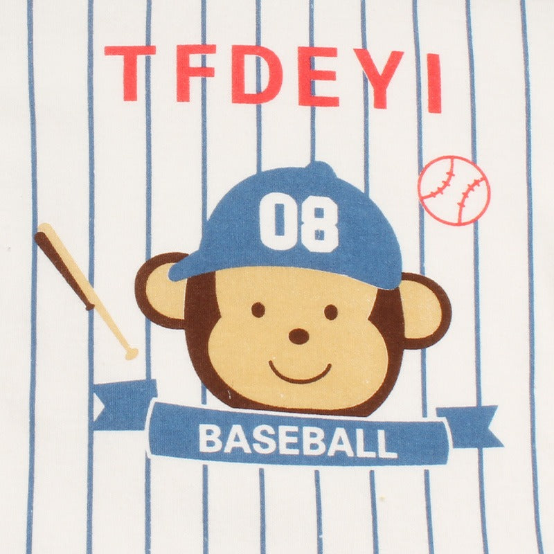 Baseball Jersey 2-piece Organic Cotton Set - CONSOMNIO