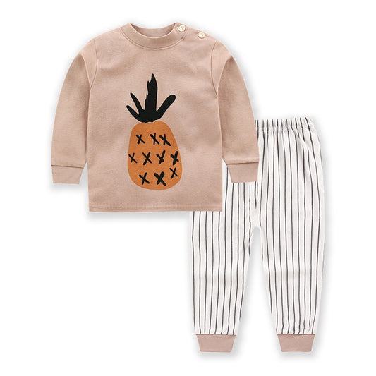 Sweet Pineapple 2-piece Organic Cotton Set - CONSOMNIO