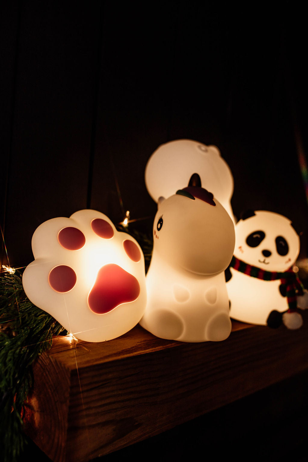 Paw Silicone Night Light Wall Lamp - CONSOMNIO