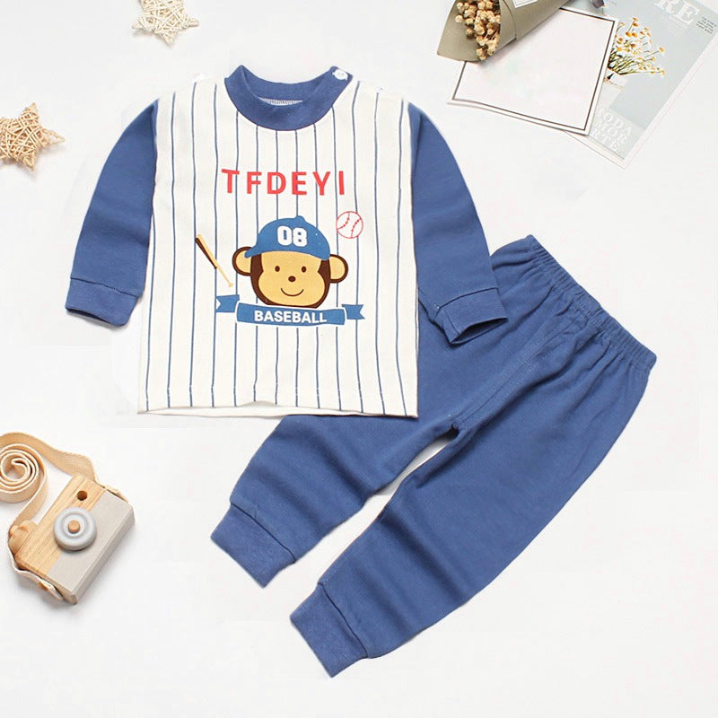 Baseball Jersey 2-piece Organic Cotton Set - CONSOMNIO