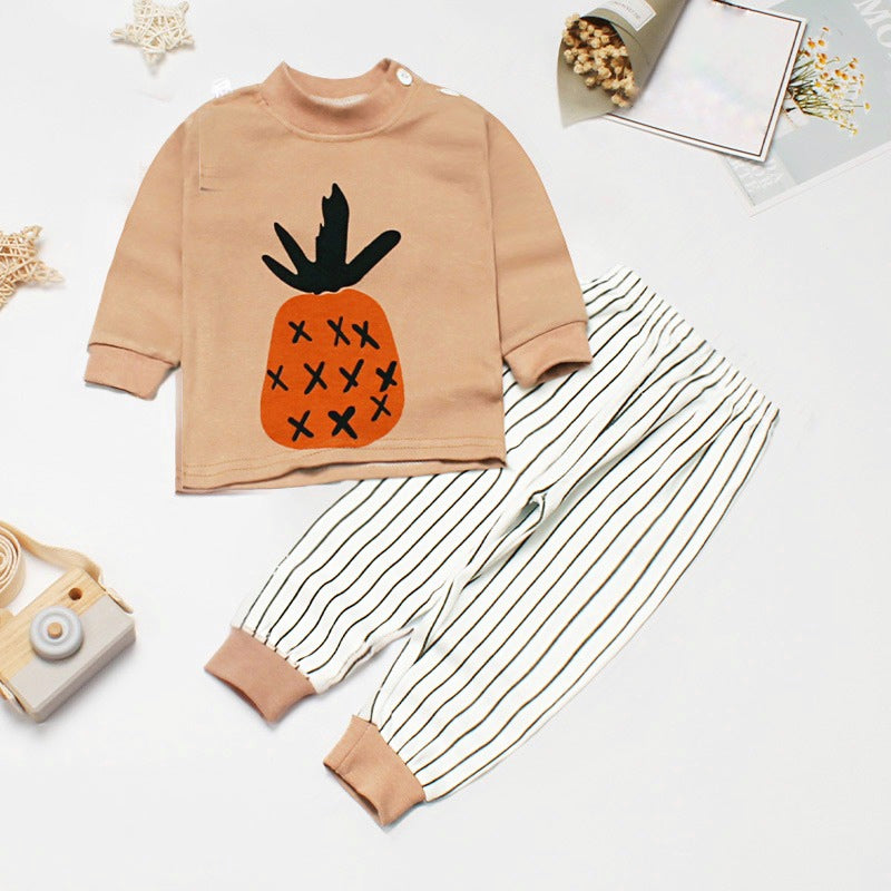 Sweet Pineapple 2-piece Organic Cotton Set - CONSOMNIO