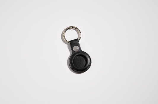 Apple AirTag Leather Key Ring - CONSOMNIO