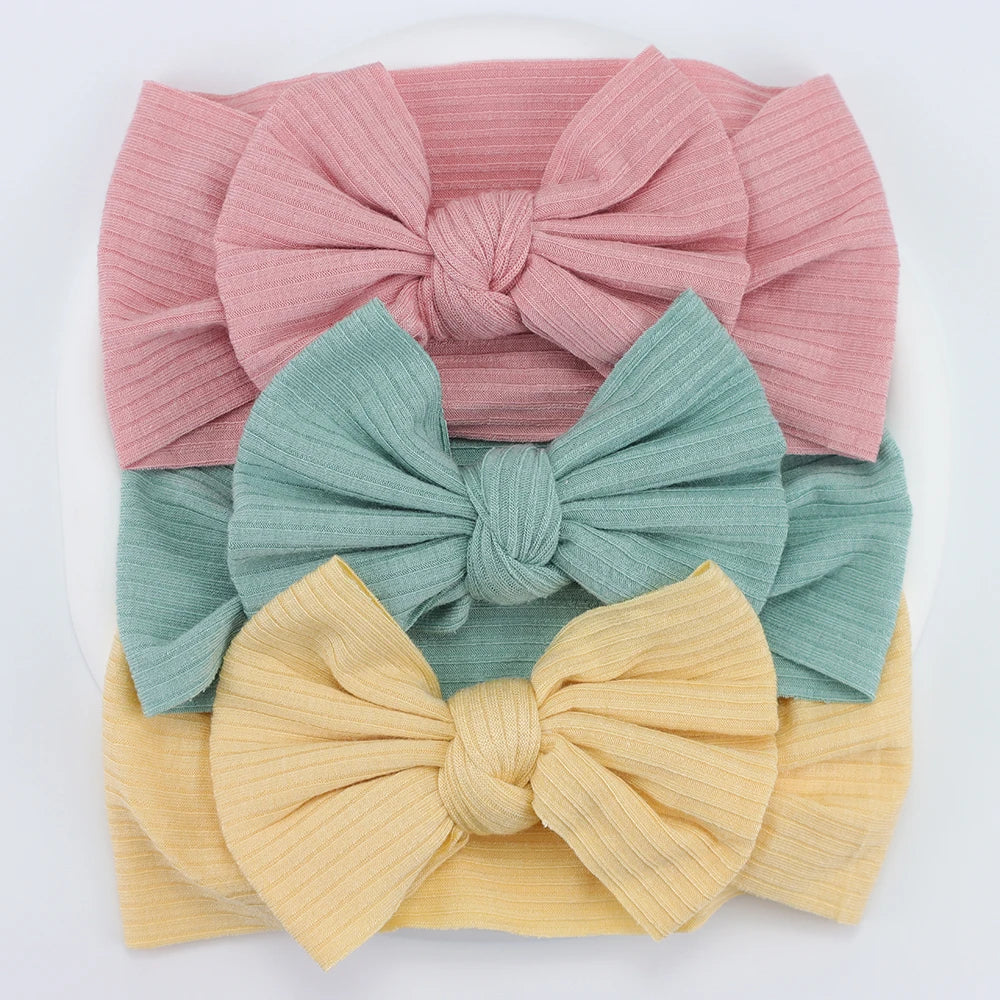 3Pcs Nylon Baby Headband