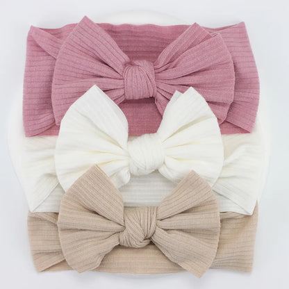 3Pcs Nylon Baby Headband