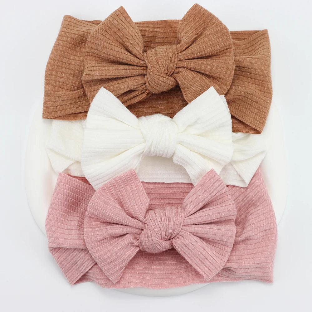 3Pcs Nylon Baby Headband