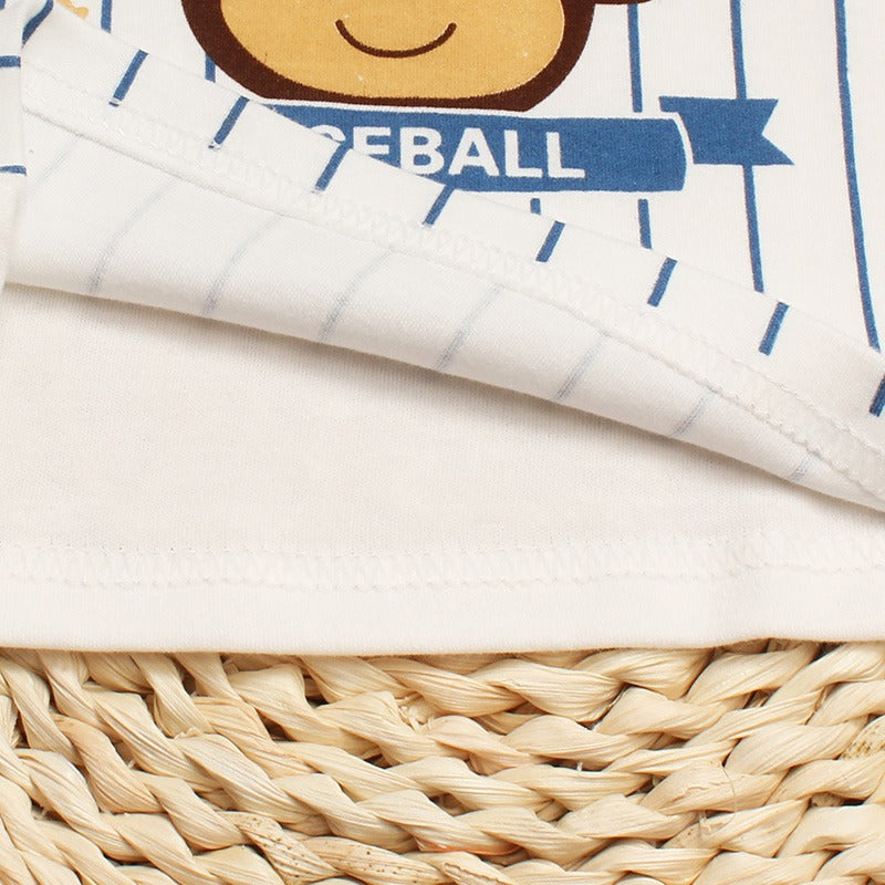 Baseball Jersey 2-piece Organic Cotton Set - CONSOMNIO