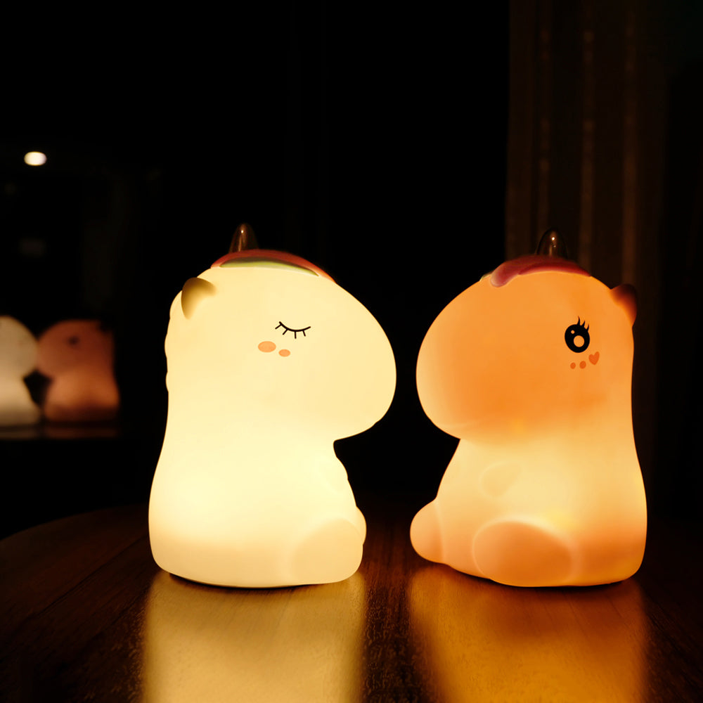 Unicorn Silicone Night Light Lamp - CONSOMNIO