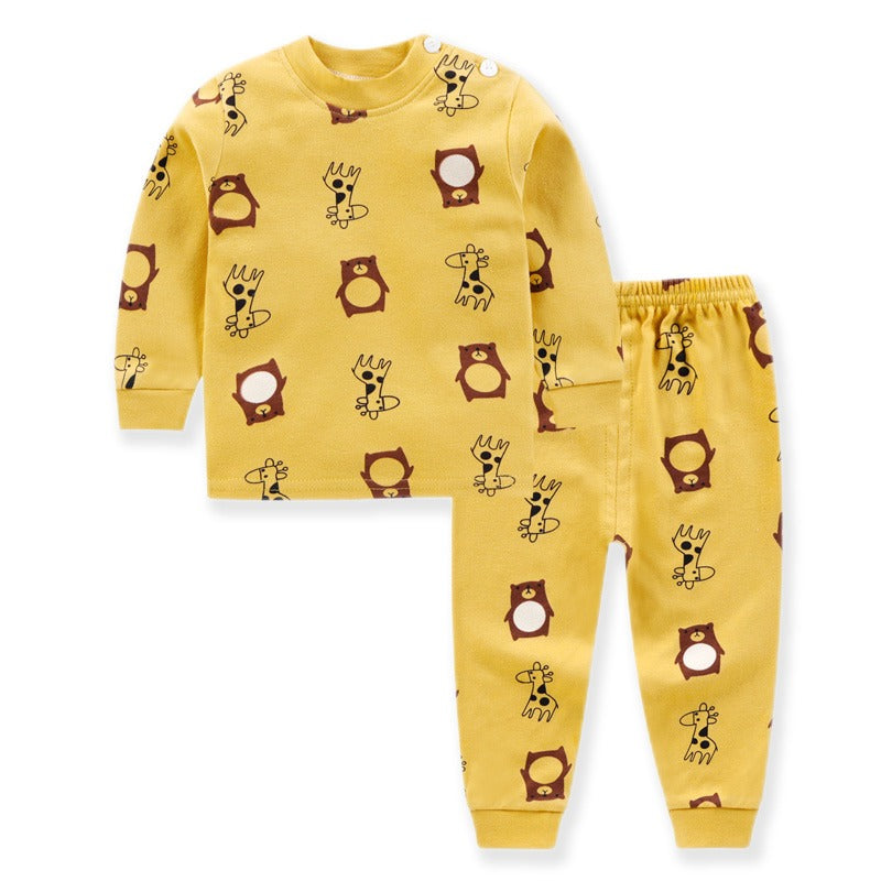 Bear & Giraffe 2-piece Organic Cotton Set - CONSOMNIO